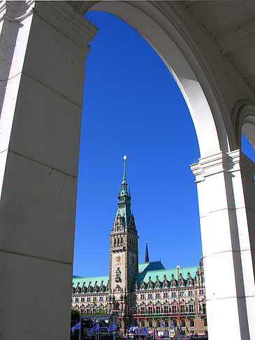 Fotos Rathaus und Alster Arkaden