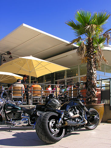 Harley Davidson am Alster Pavillion