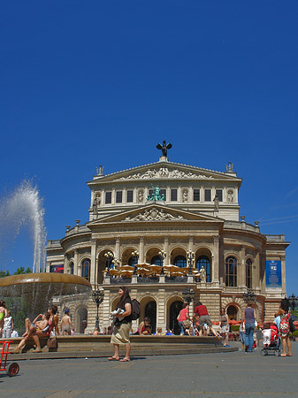 Alte Oper mit Opernplatz Fotos