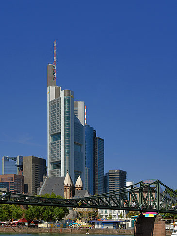 Fotos Commerzbank mit eisernem Steg | Frankfurt am Main