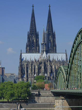 Fotos Hohenzollernbrücke beim Kölner Dom | Köln