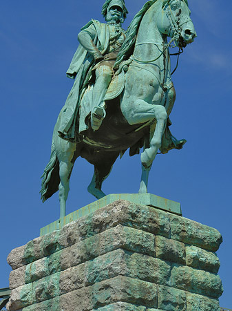 Foto Reiterstatue - Köln