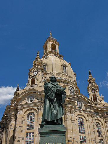 Foto Frauenkirche und Lutherdenkmal