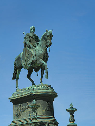 Foto König-Johann-Statue - Dresden