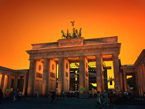 Foto Brandenburger Tor - Berlin