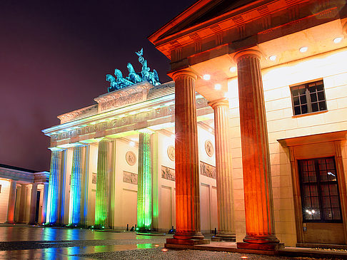 Brandenburger Tor bei Nacht