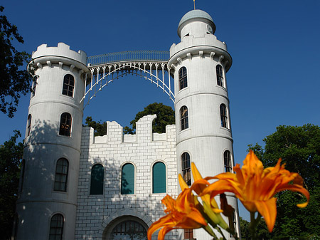 Fotos Schloss auf der Pfaueninsel