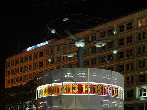 Weltzeituhr am Alexanderplatz Fotos