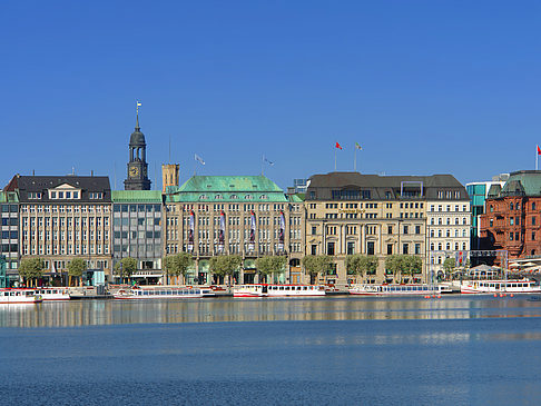 Alster Pavillon und Binnenalster