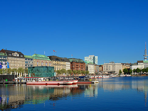 Foto Alster Pavillon und Binnenalster