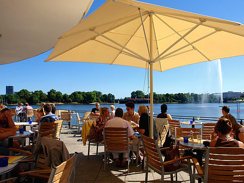 Fotos Brunchterrasse auf dem Alster Pavillon