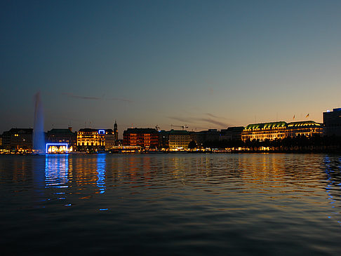 Binnenalster am Abend