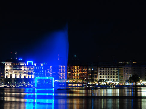 Fotos Fontäne auf der Binnenalster