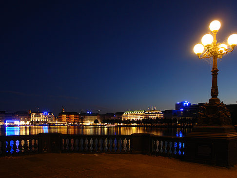 Fotos Laterne und Binnenalster | Hamburg