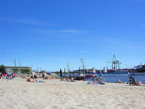 Fotos Strand und Hafen von Övelgönne | Hamburg