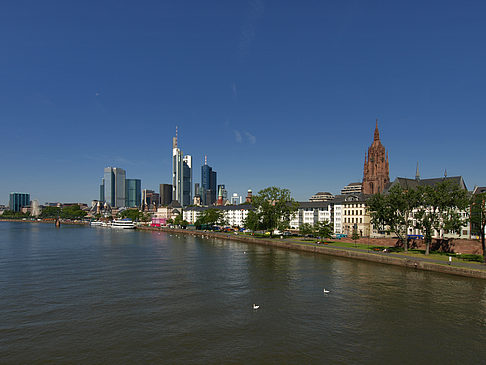 Foto Blick über den Main - Frankfurt am Main