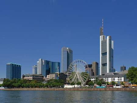 Skyline von Frankfurt Foto 