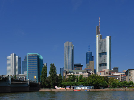 Skyline von Frankfurt Fotos