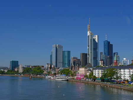 Skyline von Frankfurt Foto 