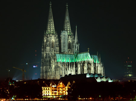 Foto Kölner Dom bei Nacht