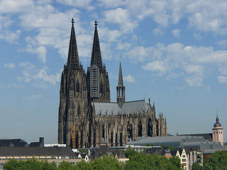 Südostseite des Kölner Doms