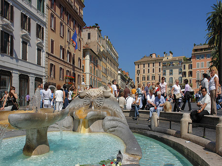 Barcaccia Brunnen Foto 