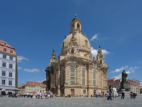 Foto Frauenkirche und Neumarkt - Dresden