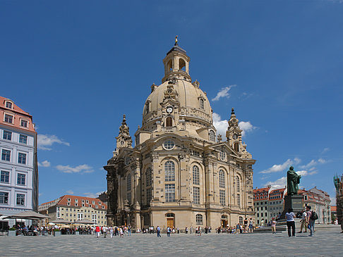 Foto Frauenkirche und Neumarkt