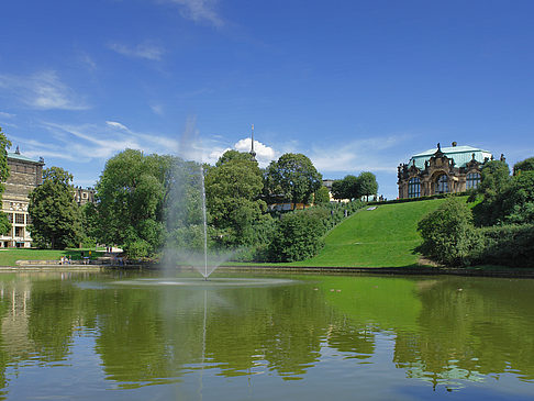 Foto Springbrunnen - Dresden