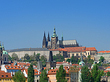 Foto Blick auf die Burg - Prag